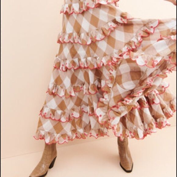 Innika Choo Frill Iva Biigdress Maxi - Picture 8 of 10